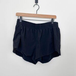 Athleta Hustle 3" Black Shorts Size M